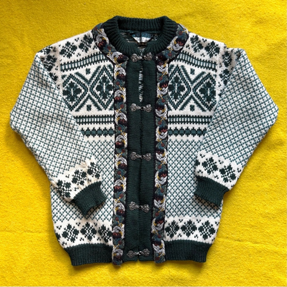 Dale of Norway Wool Cardigan Sweater sz 40